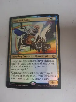 Inga and Esika NM FOIL March of the Machine MTG FREE SHIPPING - Image 1