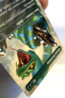 MTG Ohran Frostfang BORDERLESS Commander Masters 650 NM - Image 4