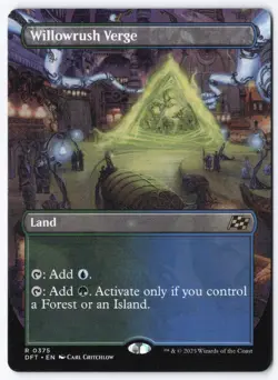 Willowrush Verge (Borderless) R Aetherdrift 375 NM - Image 1