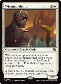 Wizened Mentor [Aetherdrift Commander] Magic MTG - Image 1