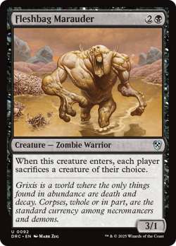 Fleshbag Marauder [Aetherdrift Commander] Magic MTG - Image 1
