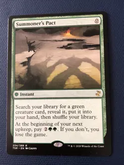 Summoner’s Pact X1 Time Spiral Remastered NM Condition See Pics Front/back - Image 1