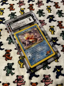 Misty's Goldeen Pokemon (2000) Gym Heroes - 1st Ed. - 85/132 NM-MT 8 - Image 1
