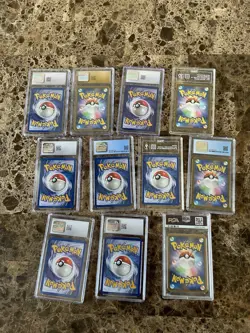 Lot Of 11 Pokemon Slabs - Image 2