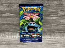 Pokemon TCG XY Evolutions Booster Pack - Factory Sealed - Venusaur Artwork 2016 - Image 1