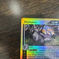 Pokemon TCG Mightyena EX Ruby and Sapphire Holo Rare Card 10/109 - Image 2