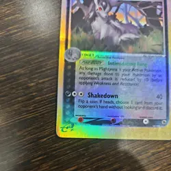 Pokemon TCG Mightyena EX Ruby and Sapphire Holo Rare Card 10/109 - Image 5