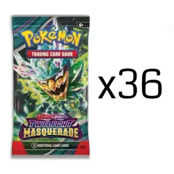 Pokemon Scarlet & Violet Twilight Masquerade Factory Sealed 36 Booster Pack Lot - Image 1