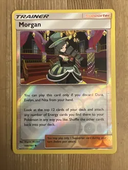 Pokemon TCG Morgan Sun & Moon - Team Up 149/181 Reverse Holo Uncommon NM - Image 1