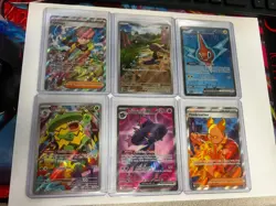 Pokemon TCG lot of 6 cards WOOPER , FIREBREATHER , LUDICOLO ,MISMAGNUS EX ECT - Image 1