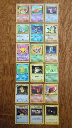 Lot of 18 Pokemon Cards Rocket Set 1st Editions Vintage LP - NM - Image 1