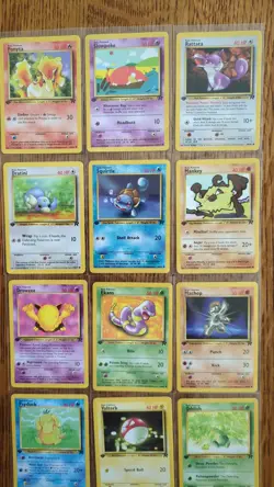Lot of 18 Pokemon Cards Rocket Set 1st Editions Vintage LP - NM - Image 4