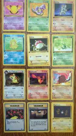Lot of 18 Pokemon Cards Rocket Set 1st Editions Vintage LP - NM - Image 5