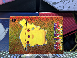 Pokemon Pocket Monsters Prism Holo Vending Sticker #198 PIKACHU rare - Image 3