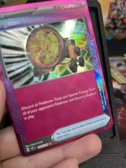 Pokemon TCG Megaton Blower 182/191 Ace Spec Holo Rare Surging Sparks - Image 3