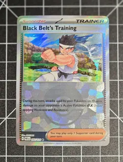Pokemon TCG - Black Belt's Training (Poke Ball) - 097/131 Prismatic Evolutions - Image 1