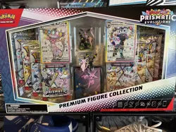 Pokemon TCG Scarlet & Violet Prismatic Evolutions Poster Collection Box - Image 1