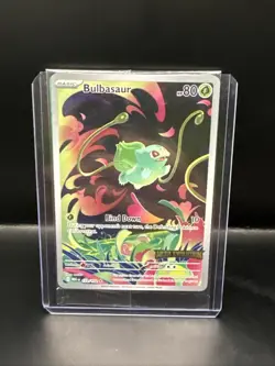 Pokemon Bulbasaur 133/132 Promo Stamped Mega Evolution Holo Sealed - Image 2