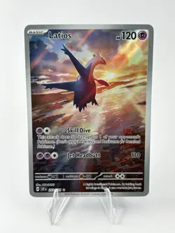 Pokemon TCG Latios ex 203/191 Surging Sparks Illustration Rare Full Art - Image 1
