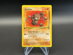 Geodude - 1st Edition - 47/62 Fossil Set - Pokemon TCG - 1999 - Image 1