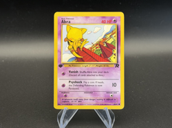 Abra - 1st Edition - 49/82 Team Rocket - Pokemon TCG - 2000 - Image 1