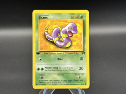 Ekans - 1st Edition - 56/82 Team Rocket - Pokemon TCG - 2000 - Image 1