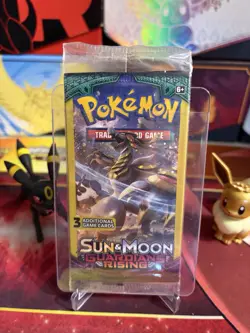 Pokemon Sun & Moon Booster 2 Guardians Rising 3pack Blister Sealed 820650801976 - Image 3