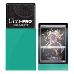60 Ultra Pro Matte Aqua Small Size Deck Protector New Gaming Card Sleeves Yugioh - Image 2
