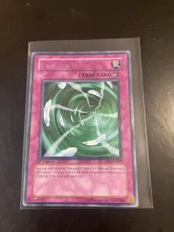 Yu-Gi-Oh! TCG, Feather Wind, DP1-EN029, 1st edition, rare - Image 1