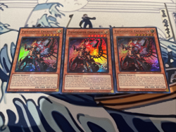 Yugioh Fiendsmith Engraver Super Rare RA04-EN049 x3 Near Mint 1st Edition - Image 1