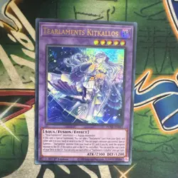 Yugioh! Tearlaments Kitkallos POTE-EN042 Ultra Rare 1st Edition NM - Image 1