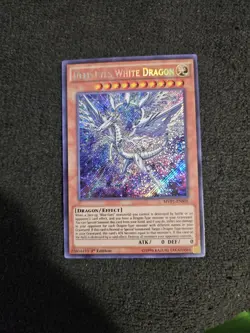 Deep-Eyes White Dragon MVP1-ENS05 Secret Rare 1st Edition Yu-Gi-Oh! - Image 1