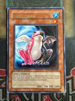 Yugioh Substitoad LODT-EN028 Rare 1st Ed NM - Image 1