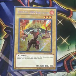 Yugioh! Elemental HERO Burstinatrix LCGX-EN004 Secret Rare 1st Edition VLP/NM - Image 1