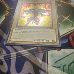 Yugioh! Elemental HERO Burstinatrix LCGX-EN004 Secret Rare 1st Edition VLP/NM - Image 3