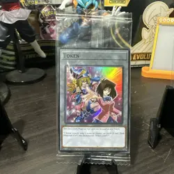 Tea and Dark Magician Girl Alliance Insight Token TKN5-EN022 Sealed Yugioh - Image 1