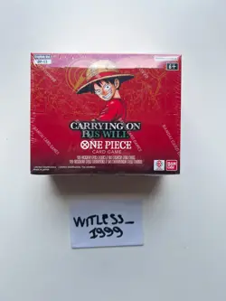 One Piece Card Game Carrying on His Will OP-13 24 Boosters Box - ENG - Image 1