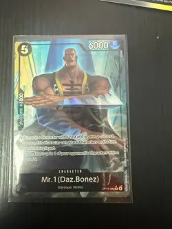 Mr. 1 (Daz Bonez) R (Alt Art) OP14-090 The Azure Sea's Seven English One Piece - Image 1
