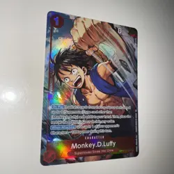 One Piece TCG OP14-013 Monkey .D. Luffy AA Alt Art Card Game CCG ENGLISH - Image 2