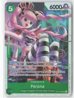 Perona SR The Azure Sea's Seven OP14-033 English NM - Image 1