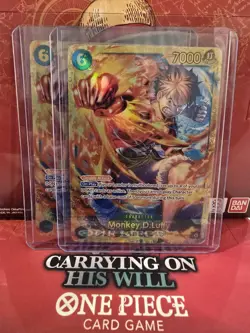 1x - One Piece TCG Carrying on His Will - Monkey D Luffy OP13-118 SEC - NM - Image 1