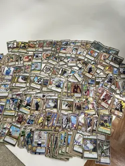 one piece vintage card game/hyper battle lot (100+ cards) - Image 1