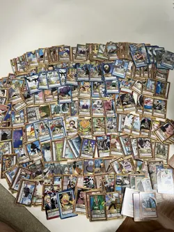 1999-2002 bandai one piece hyper battle bulk sale card lot (100+ cards) - Image 1