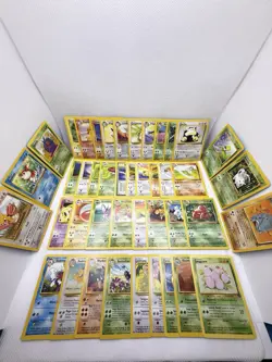 Vintage Pokemon Jungle Master Set 43 out of 64 Cards (67%) No Duplicates WOTC - Image 1