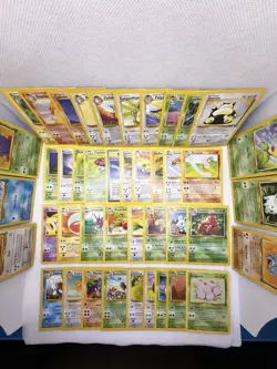 Vintage Pokemon Jungle Master Set 43 out of 64 Cards (67%) No Duplicates WOTC - Image 5