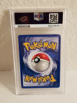 PSA 7 DARK CHARIZARD 4/82 1st Edition Team Rocket Pokemon Card Near Mint - Image 2