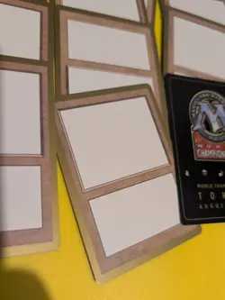 Blank Card x12 World Championship Gold Border: Tokyo 1999 MTG Card. Kai Budde - Image 5