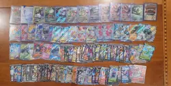 140 Pokemon Card Lot V, Ex, AR, Vmax, Trainer gallery Etc.. - Image 1