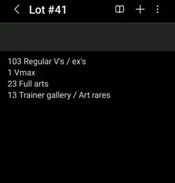 140 Pokemon Card Lot V, Ex, AR, Vmax, Trainer gallery Etc.. - Image 2