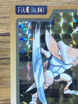 Pokemon Carddass Card Kabutops File No.141 Bandai Pocket Monsters 1997 - Image 3